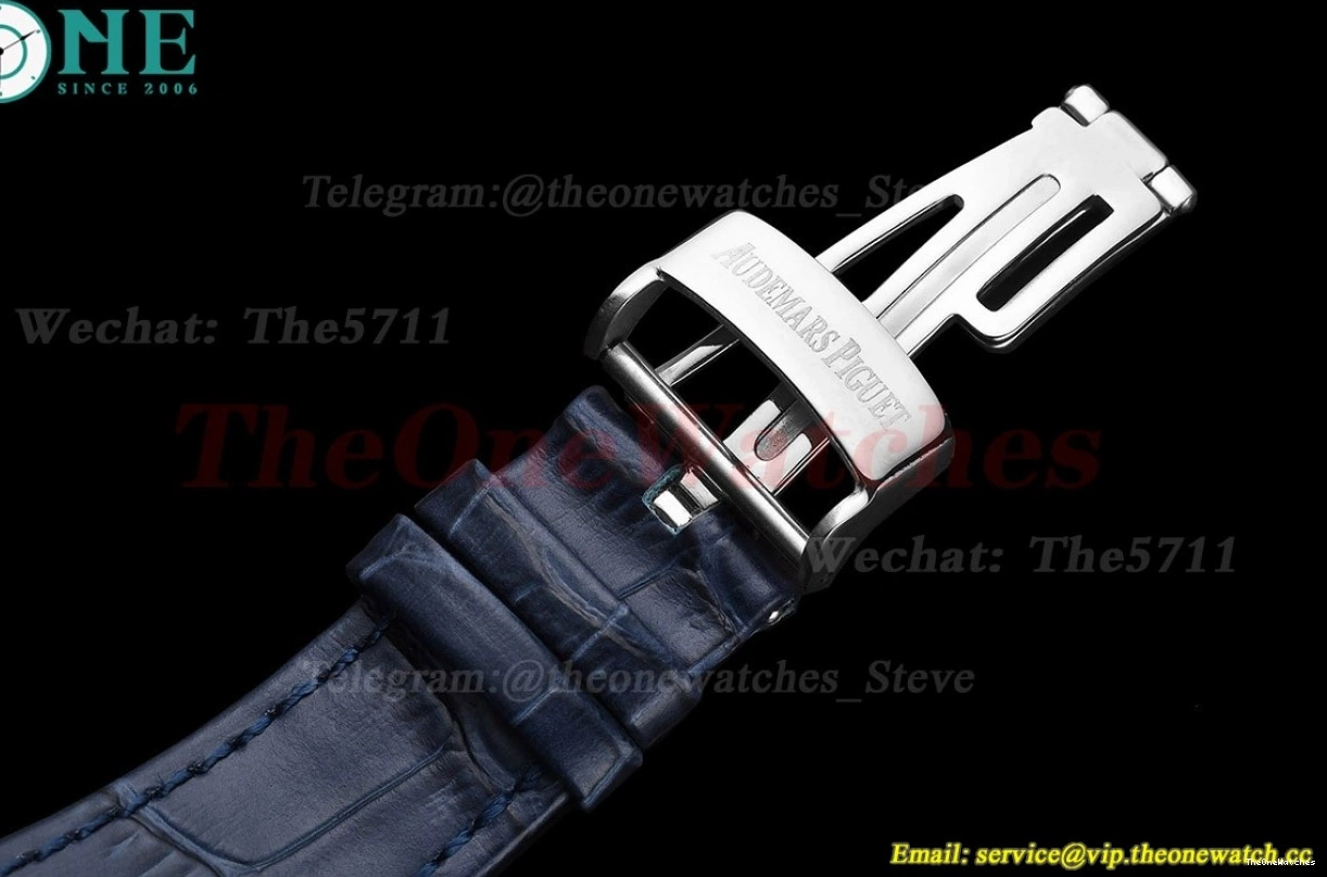 Dial LE Oak 15400 SS Blue 41mm GDF MY8215 Royal 0208